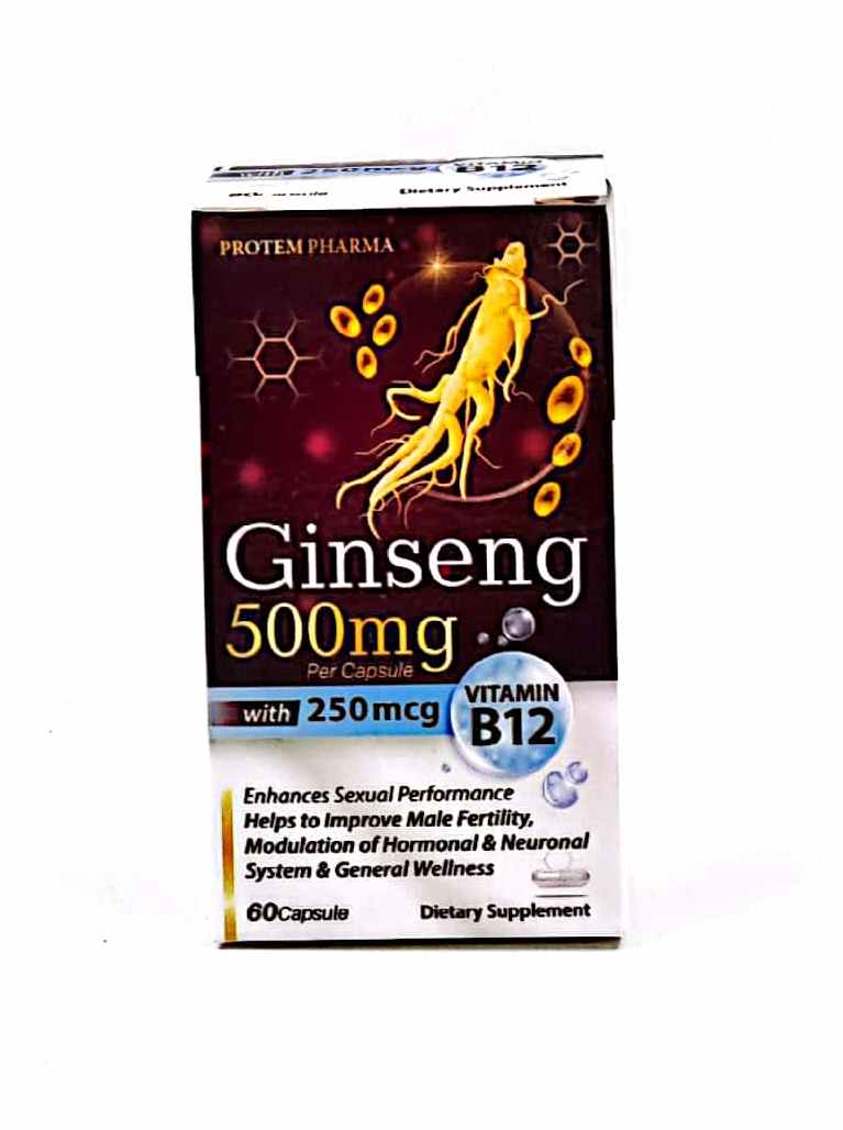 Protem Pharma Ginseng 500mg 60 capsule