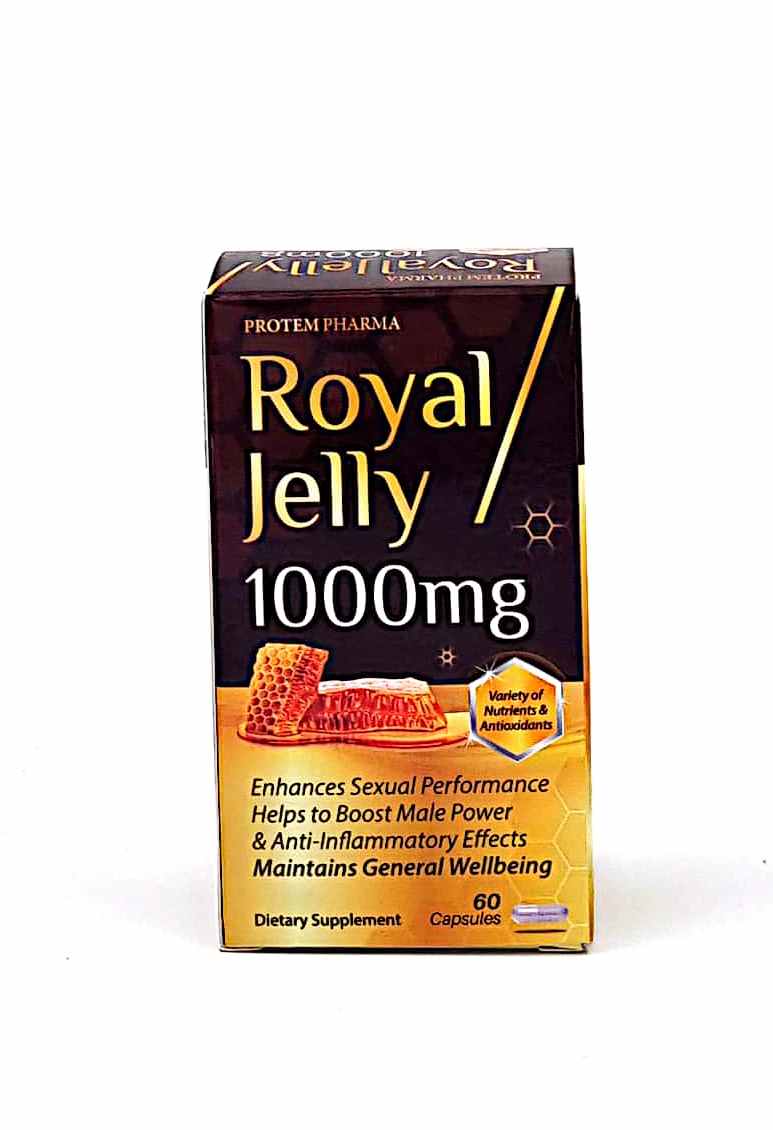 Protem Pharma Royal Jelly 1000mg 60Capsules