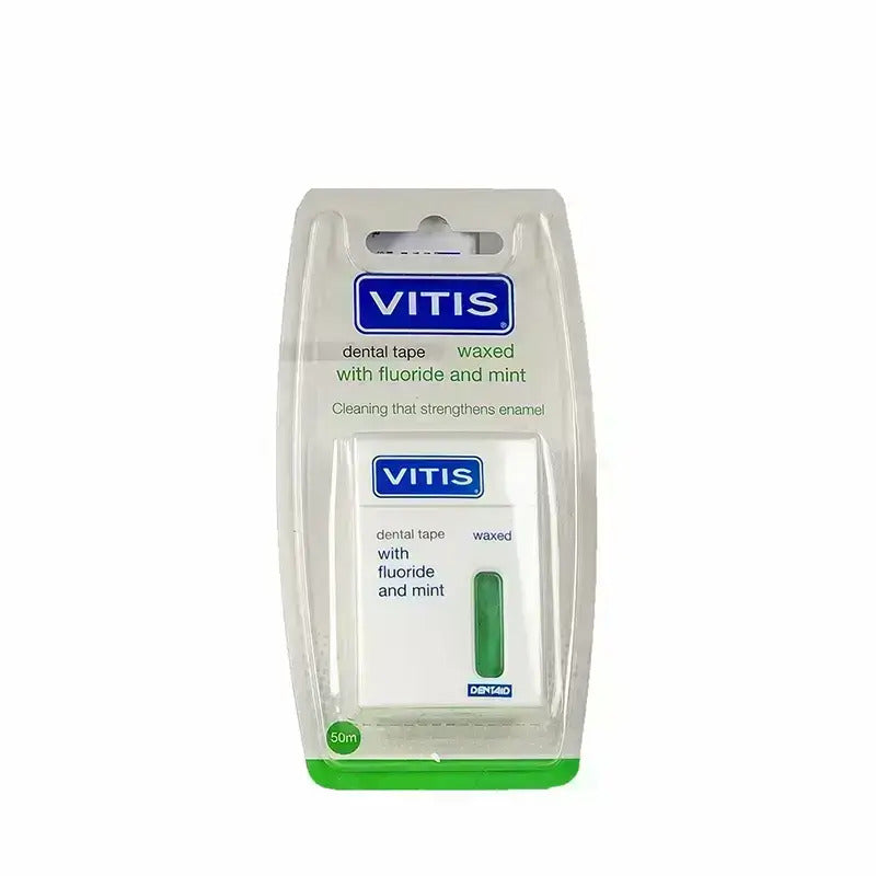 Vitis Soft Waxed Dental Tape-Green