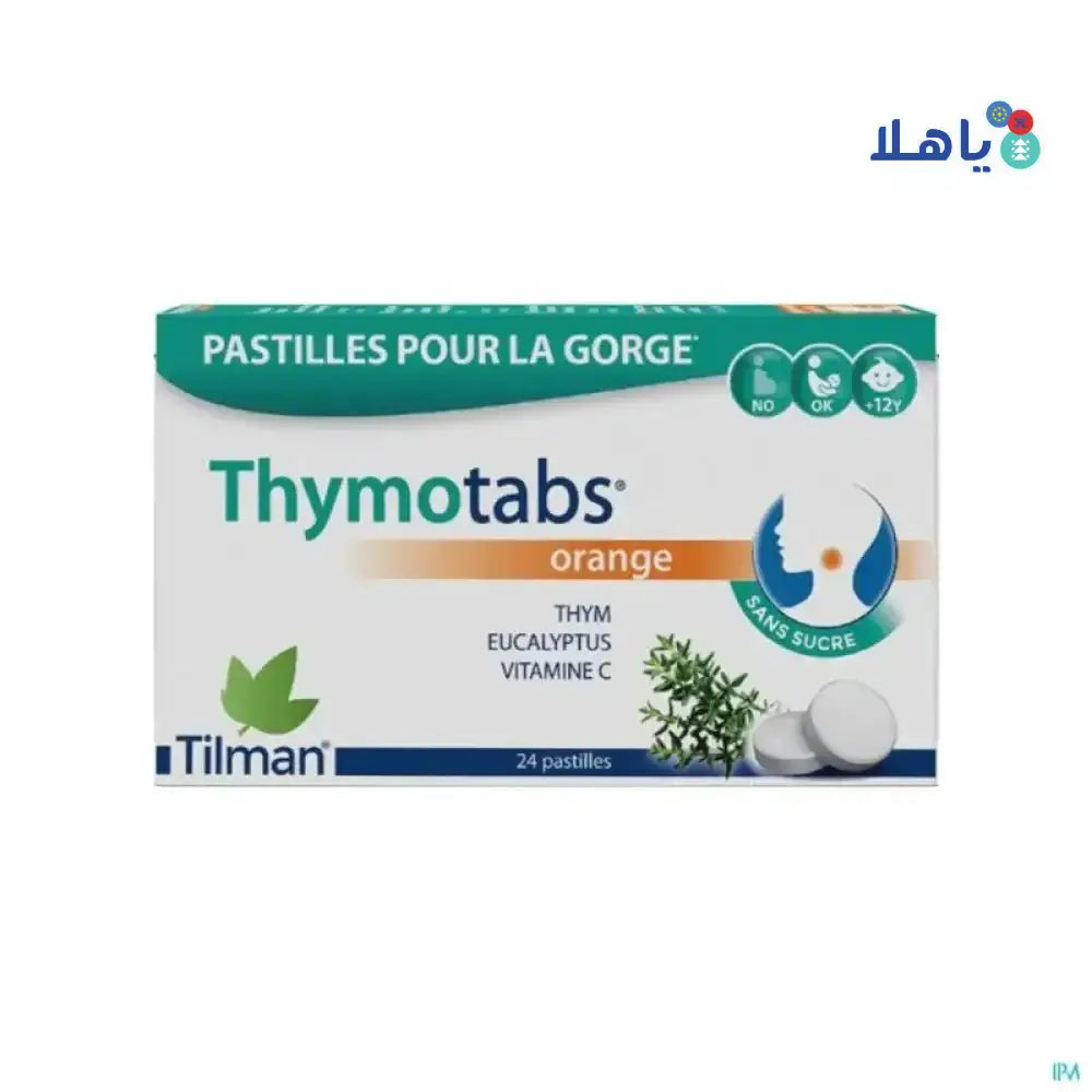 TILMAN - ThymoTabs 24 Tablets - Orange - Pharmazone - 