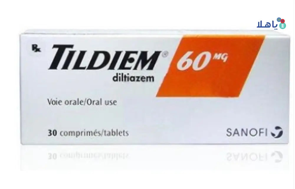 TILDIEM 60MG 30 TAB