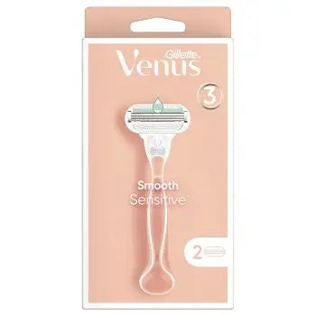 Gillette Smooth Sensitive 2 Blades -Pink