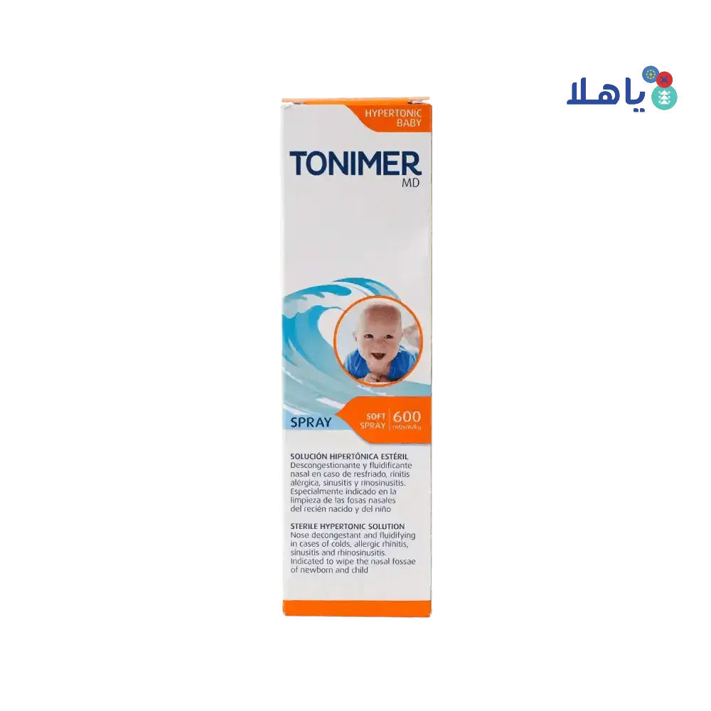 TONIMER - Tonimer MD Hypertonic Baby Soft Spray 600mOsm/kg 100ml - Pharmazone - 