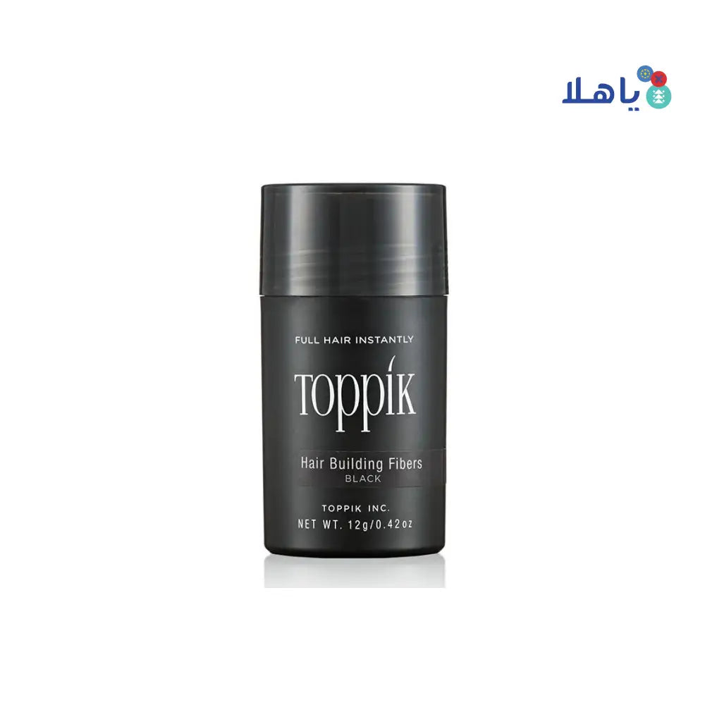 TOPPIK HAIR BUILDING FIBERS 12G - BLACK