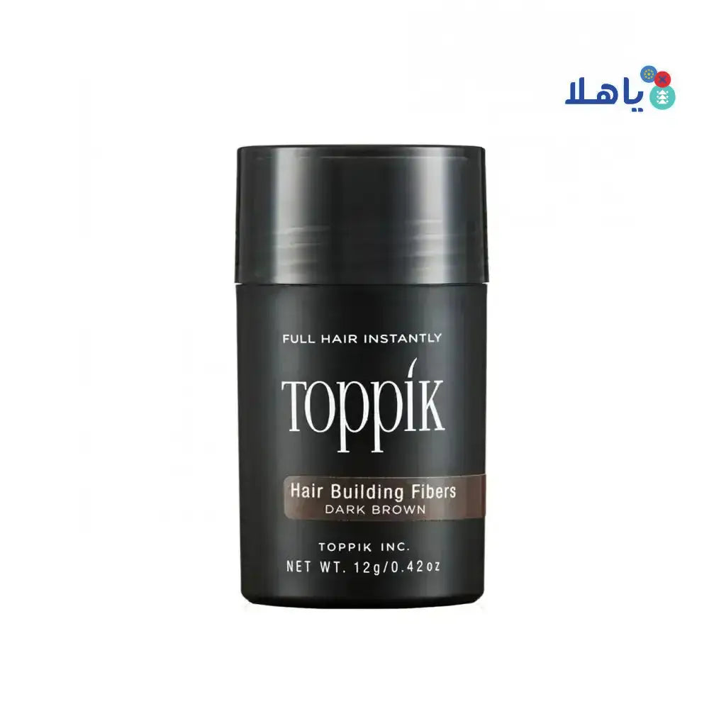 Toppik - Toppik Hair Building Fibers 12g - Dark Brown - Pharmazone - 