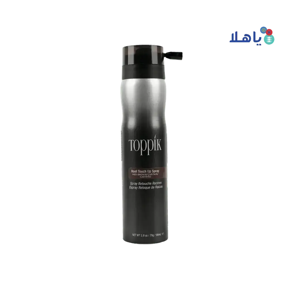 Toppik - Toppik Root Touch Up Spray 98ml - Med Brown - Pharmazone - 