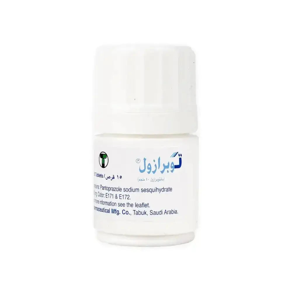 TABUK - TOPRAZOLE 40MG 15 TAB. - Pharmazone - 