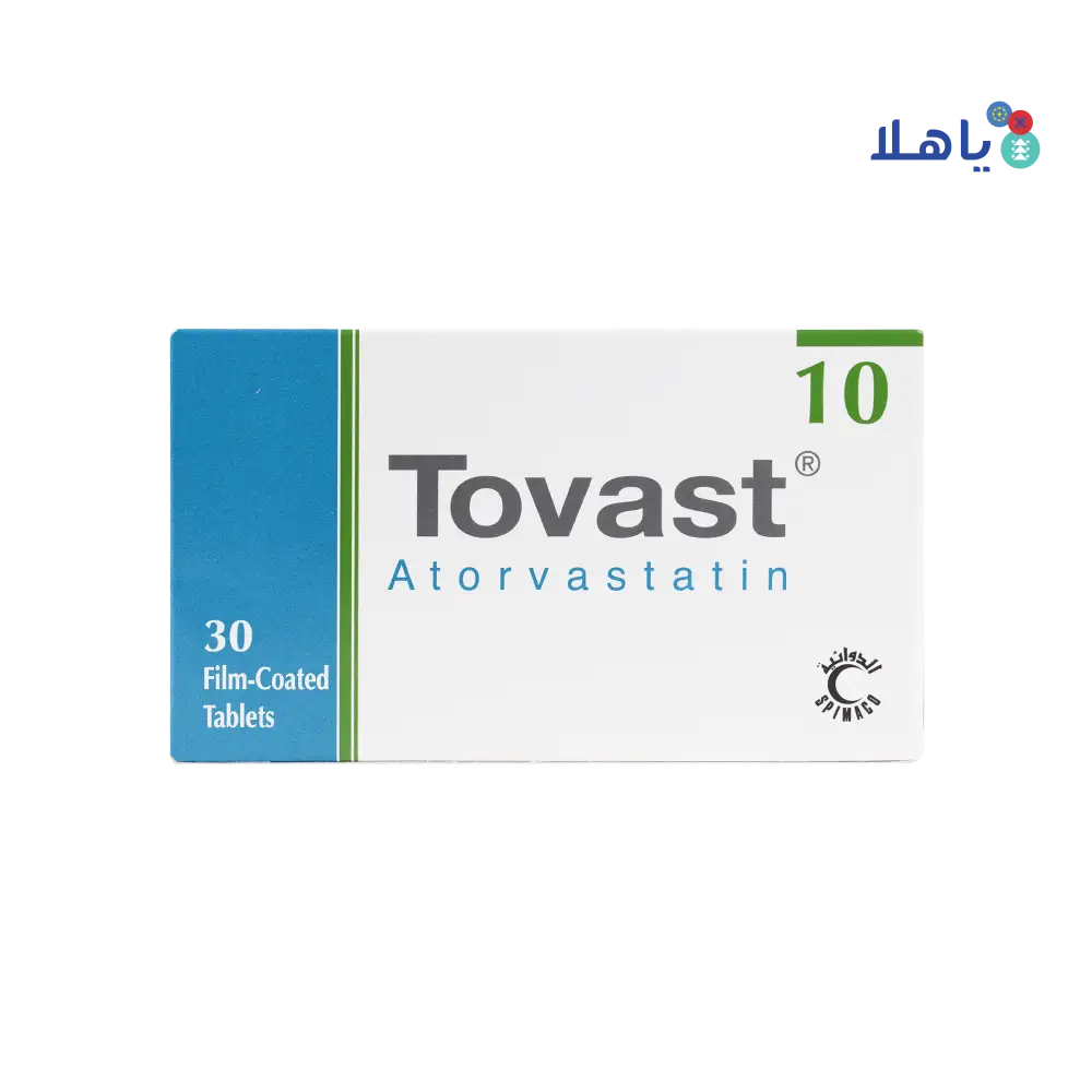 TOVAST 10MG 30 TABLETS