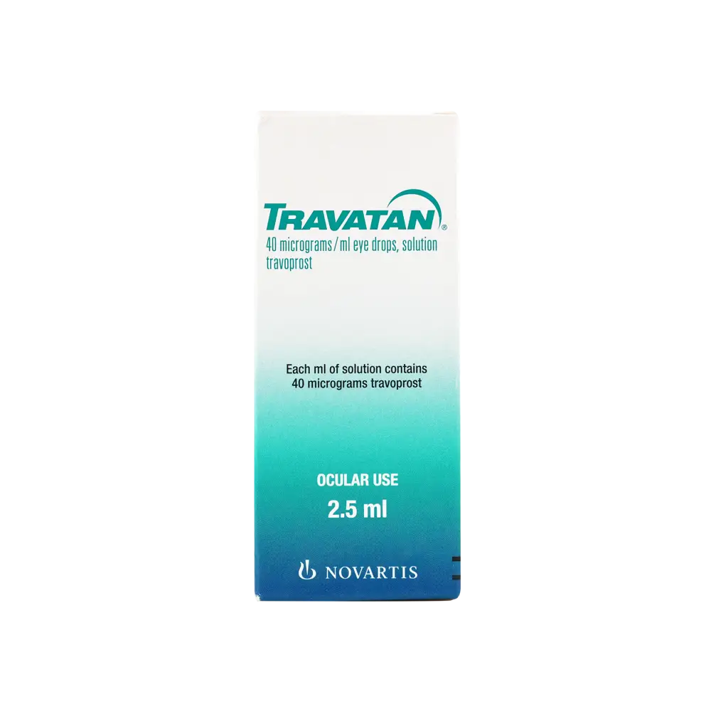 TRAVATAN EYE DROPS SOLUTION 0.004% 2.5ML