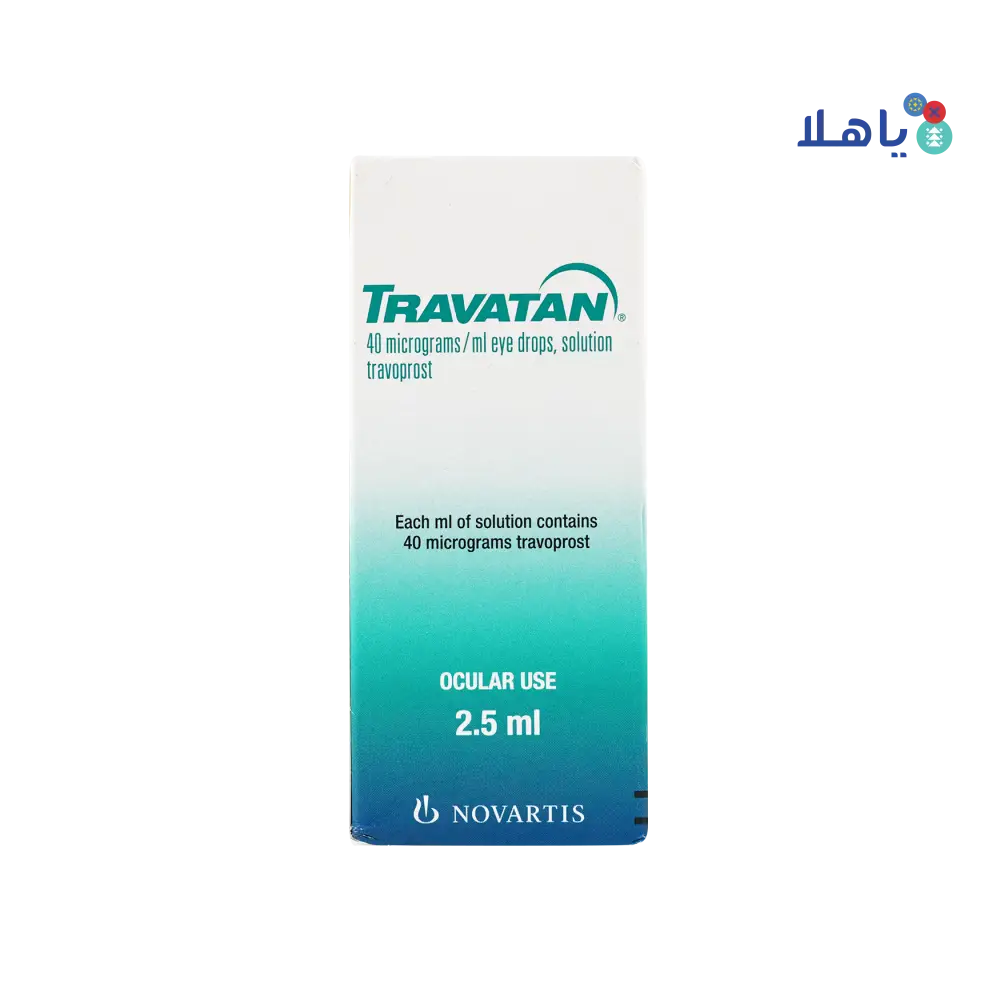 TRAVATAN EYE DROPS SOLUTION 0.004% 2.5ML