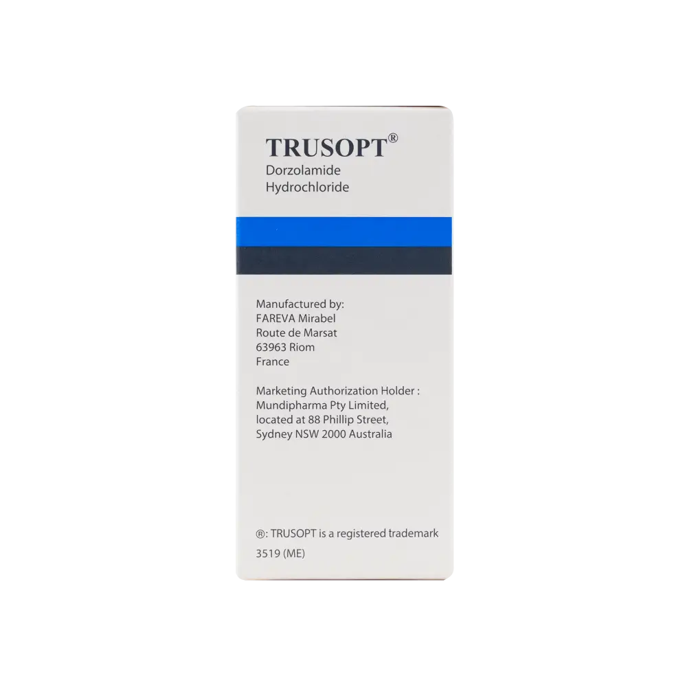 TRUSOPT 2% DROPS 5 ML