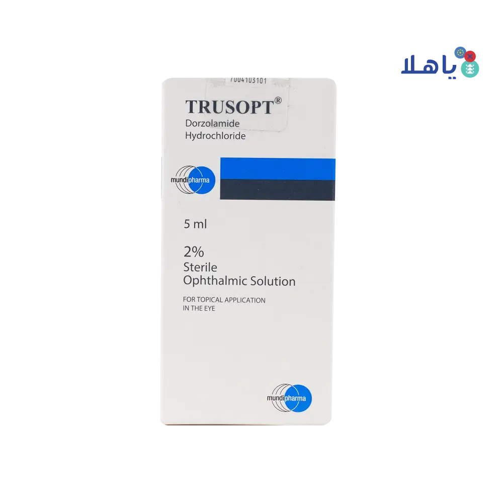 TRUSOPT 2% DROPS 5 ML