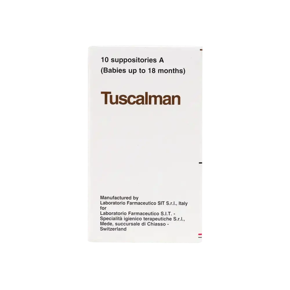 DESMA HEALTH - TUSCALMAN A 10 SUPPOSITORIES - Pharmazone - 