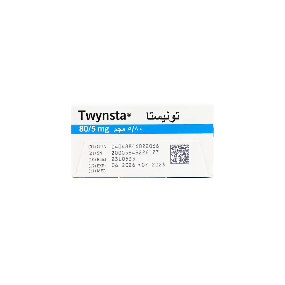 TWYNSTA 80/5MG 28 TABLETS