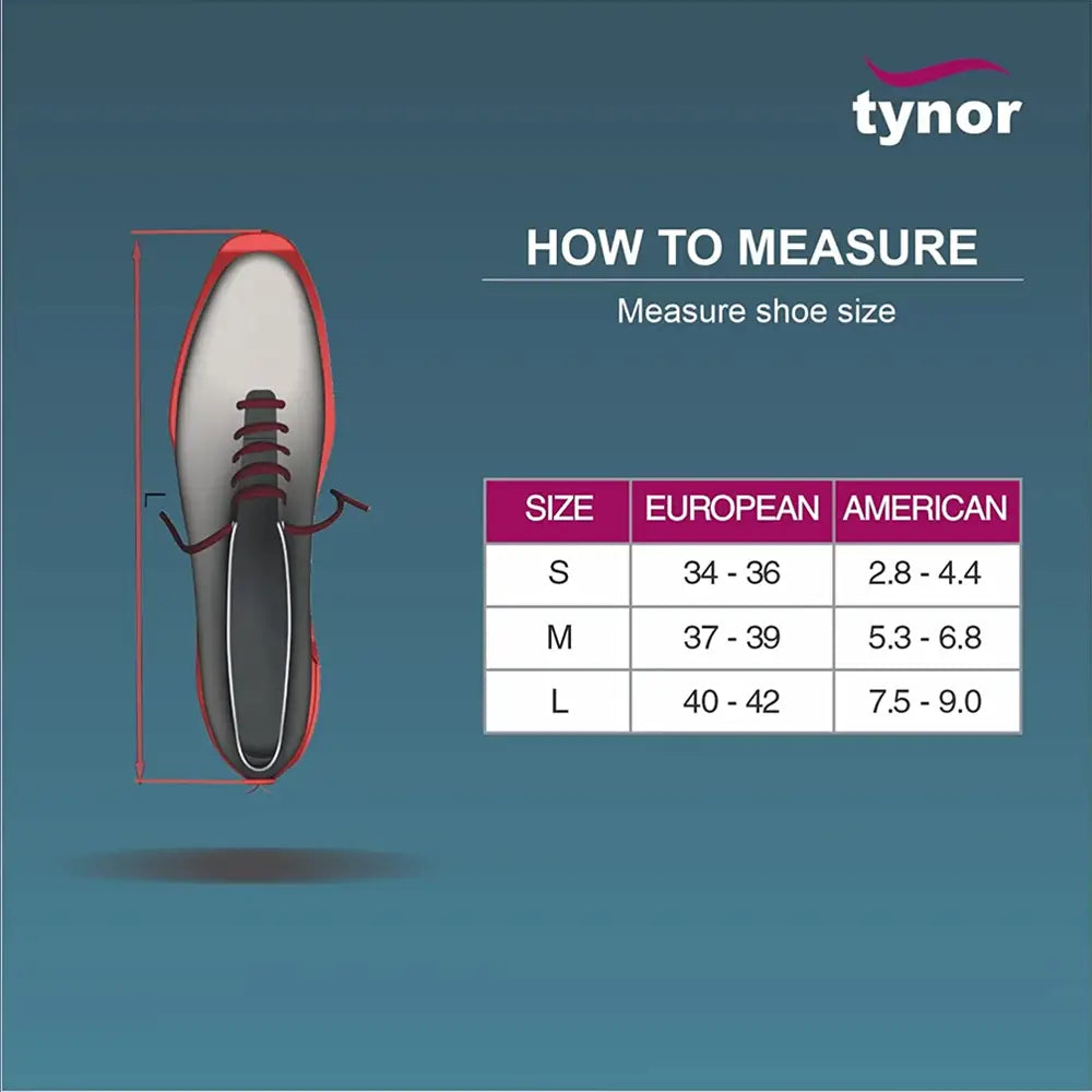 Tynor Insole Gel Female Pair-K16 S