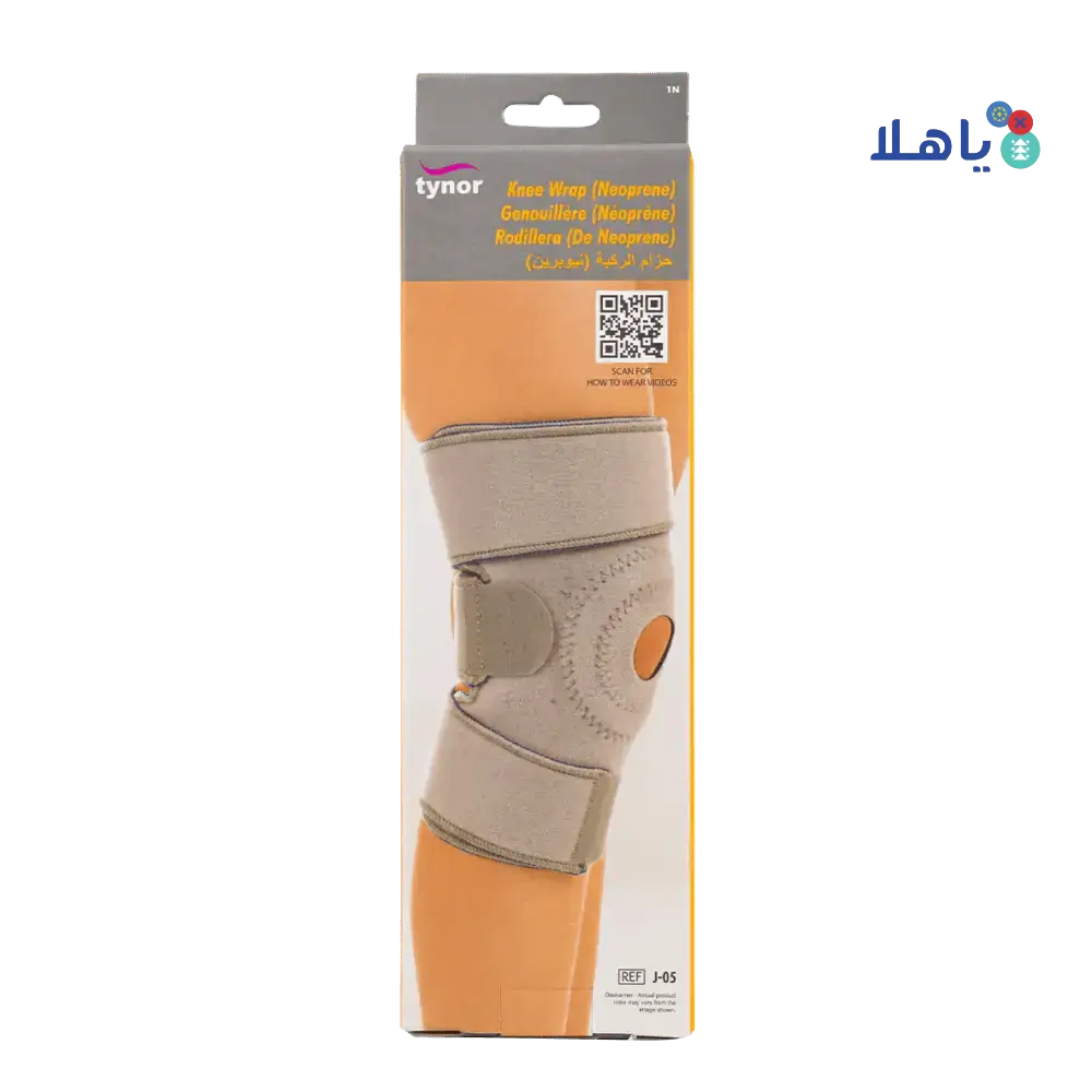 Tynor - Tynor Knee Wrap Neoprene - J05 UNI - Pharmazone - 