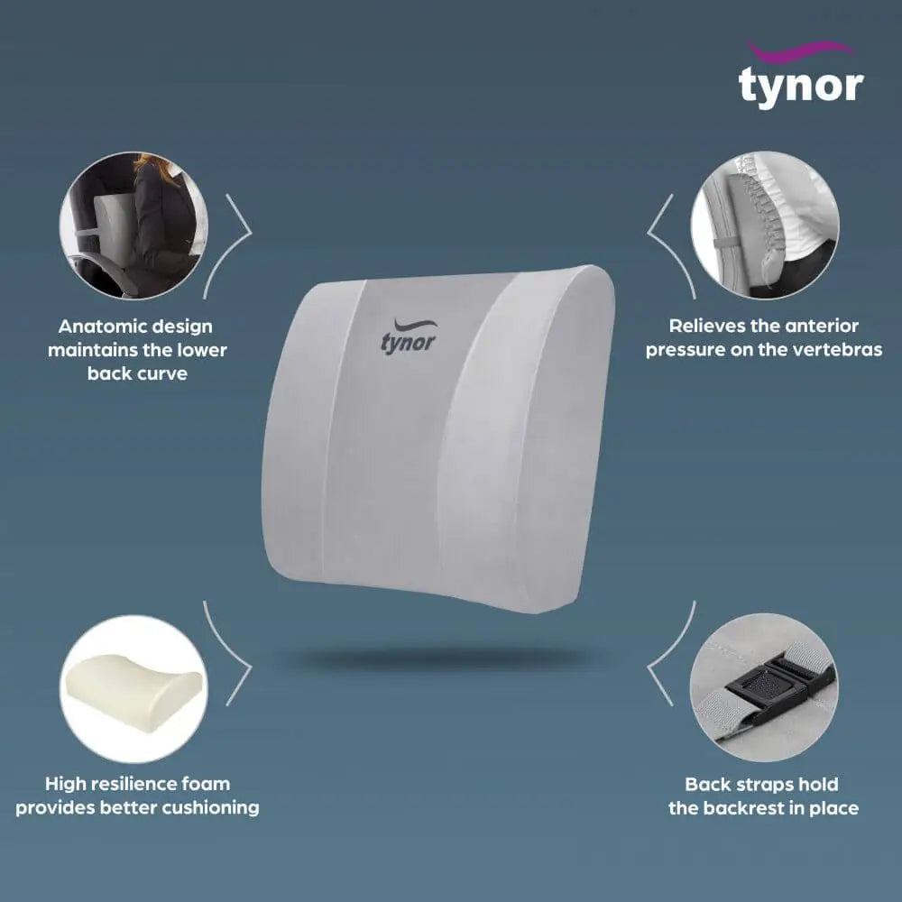 Tynor Lumbo Back Rest-I91 UNI