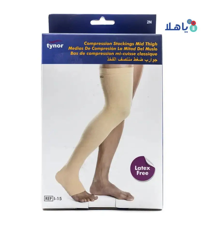 Tynor - Tynor Stocking Classic Mid Thigh - I15 S - Pharmazone - 