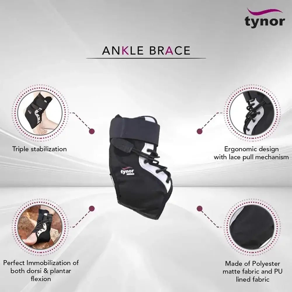 Tynor - Tynor Ankle Brace - D02 S - Pharmazone - 