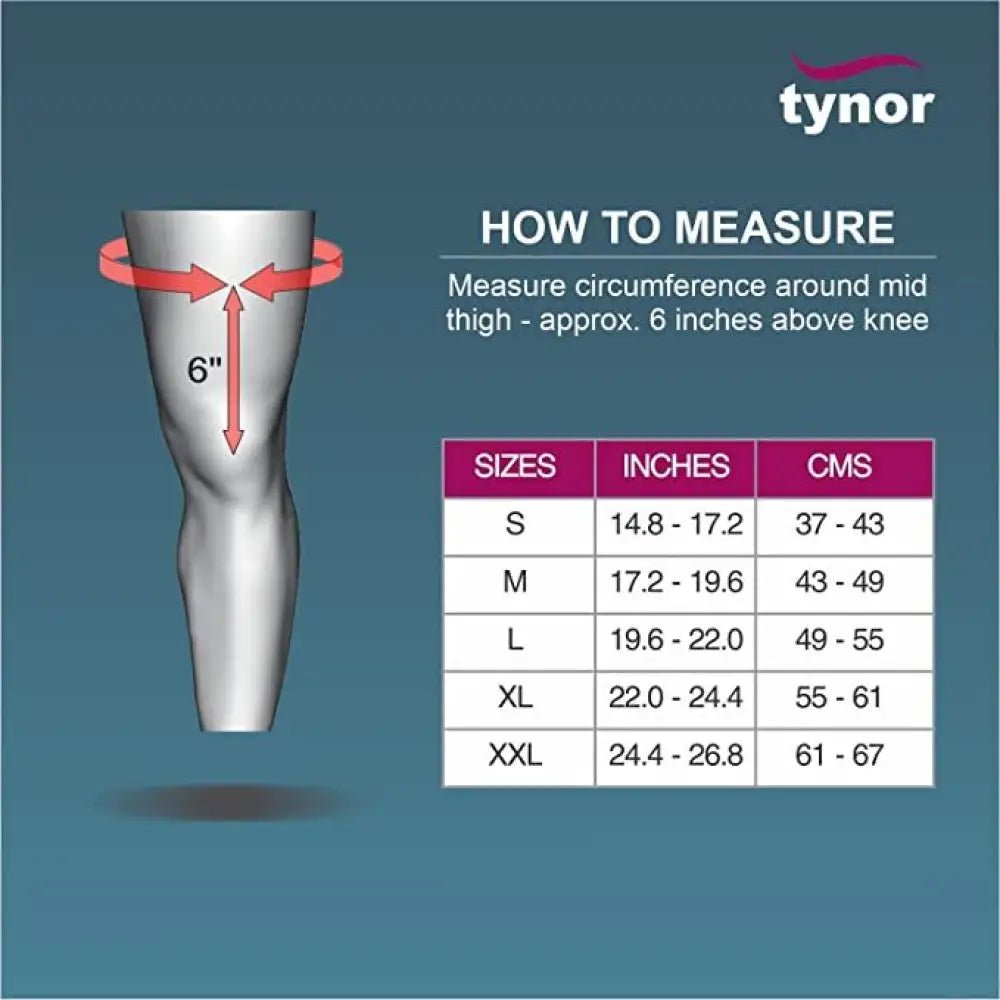 Tynor - Tynor Stocking Classic Mid Thigh - I15 S - Pharmazone - 