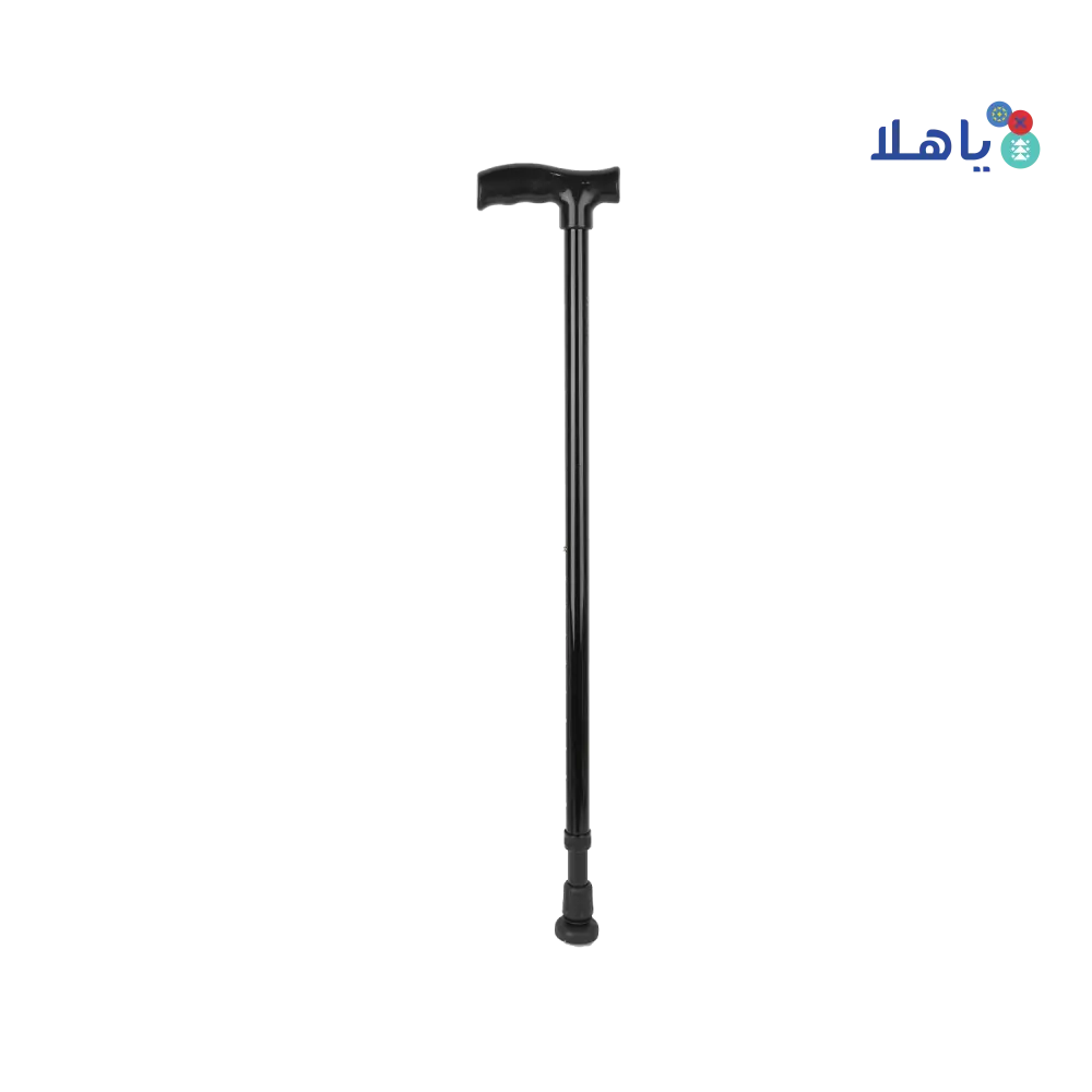 Tynor Walking Stick L Type Adjustable-L08 Black