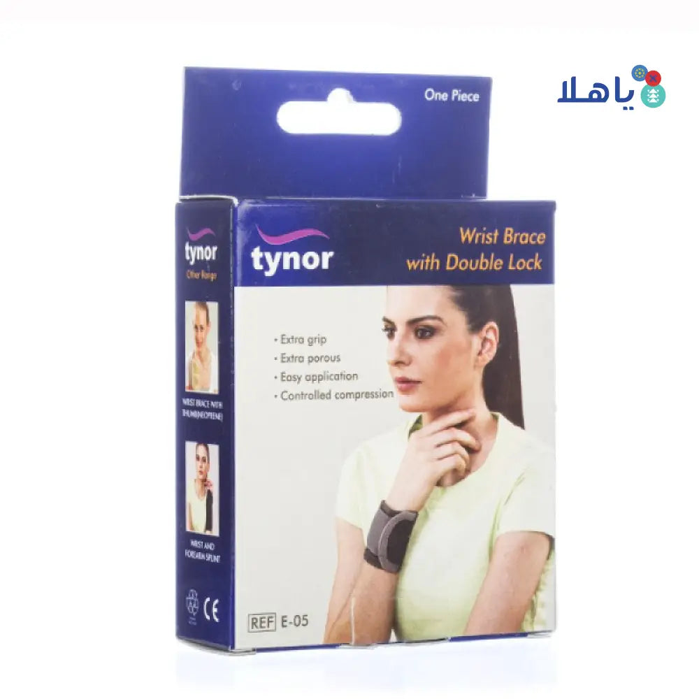 Tynor Wrist Brace with Double Lock-E05 L