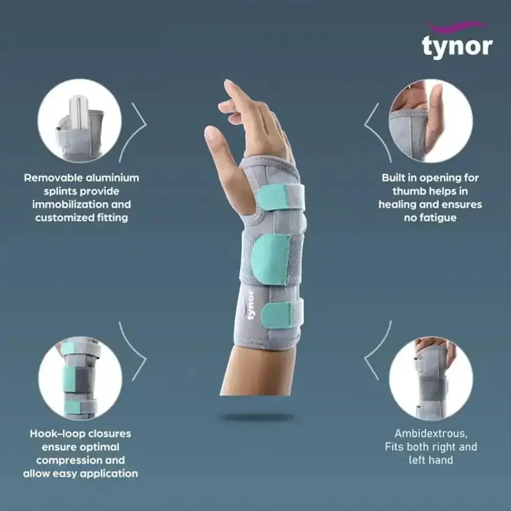 Tynor - Tynor Wrist Splint Ambidextrous - E43 L - Pharmazone - 