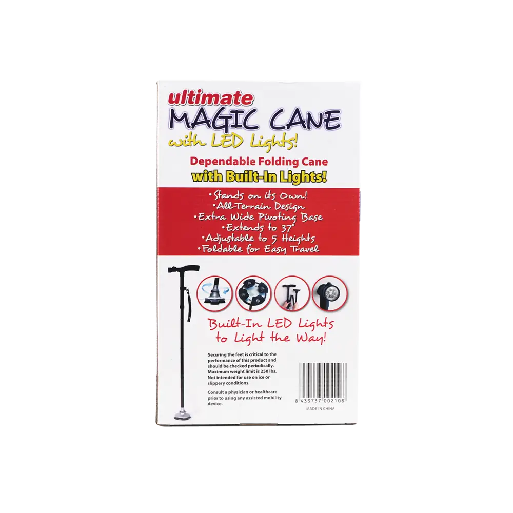 WALKING STICK MAGIC CANE WITH LED LIGHTS-EL0087