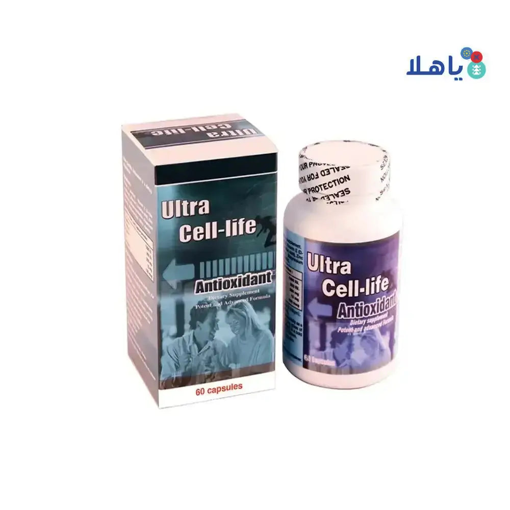 ALFA VITAMINS (ULTRA) - ULTRA CELL LIFE ANTIOXIDANT 60CAP* - Pharmazone - 