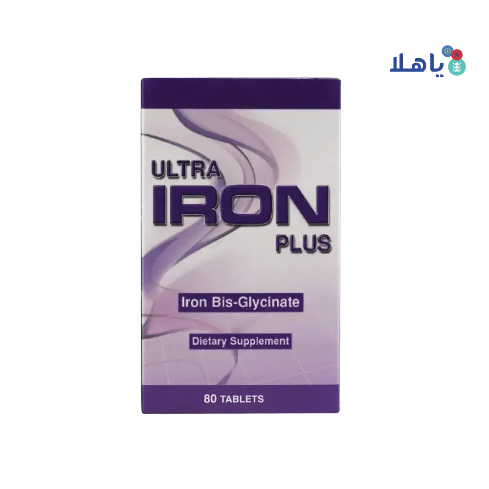 ALFA VITAMINS (ULTRA) - Ultra Iron Plus 80Tab - Pharmazone - 