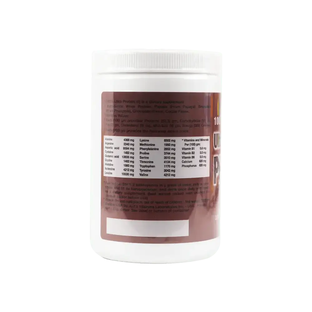 ALFA VITAMINS (ULTRA) - Ultra Protein Chocolate 350 Gm - Pharmazone - 