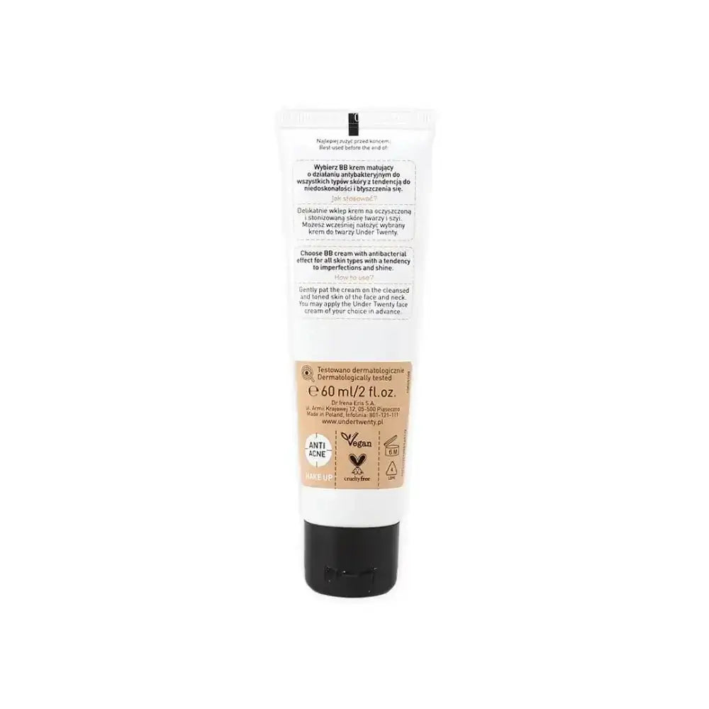 Under Twenty - Under Twenty - BB Mattifying Cream 02 Natural 60ml - Pharmazone - sample