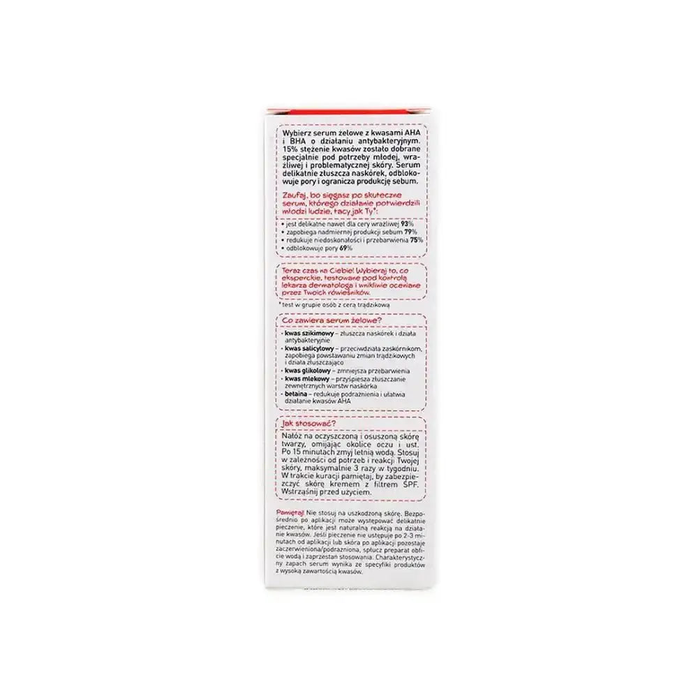 Under Twenty - Under Twenty - Exfoliating Gel Serum Aha + Bha 15% 30ml - Pharmazone - 