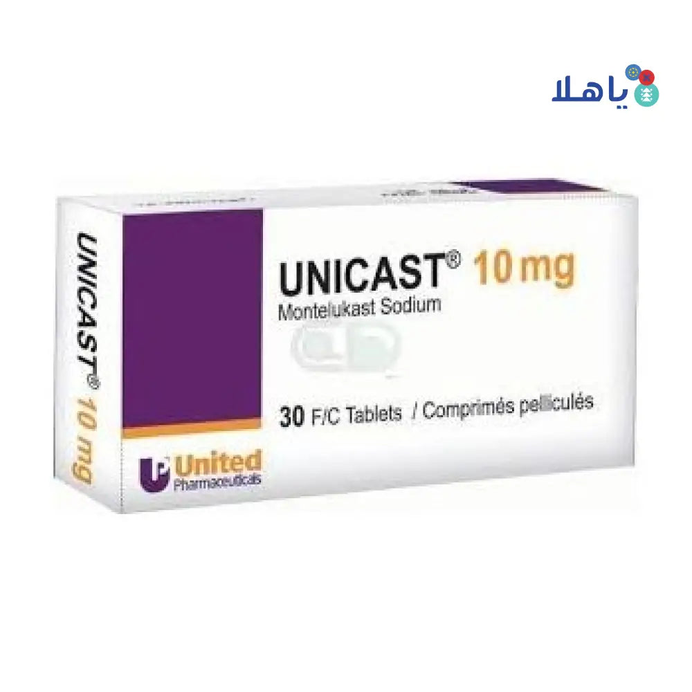 UNICAST 10MG 30FC TAB