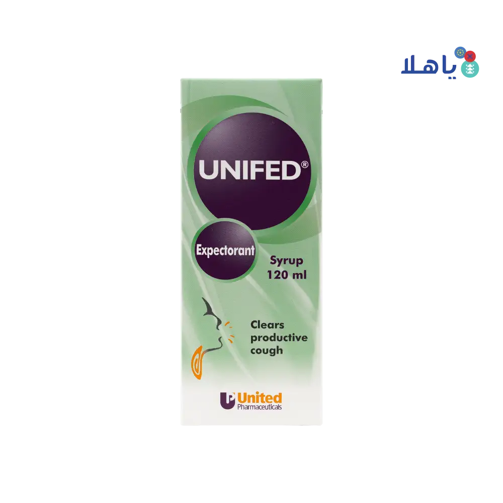 UNIFED EXPECTORANT 120 ML SYRUP