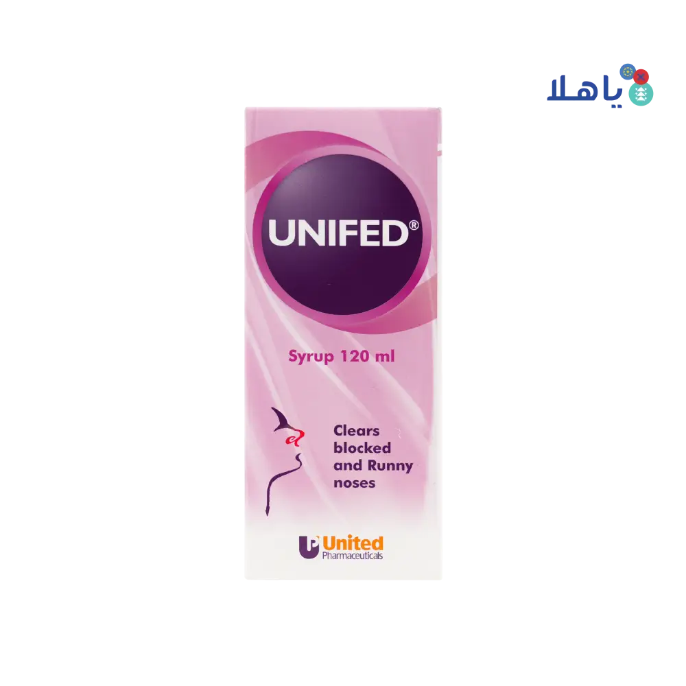 UNIFED SYRUP 120ML