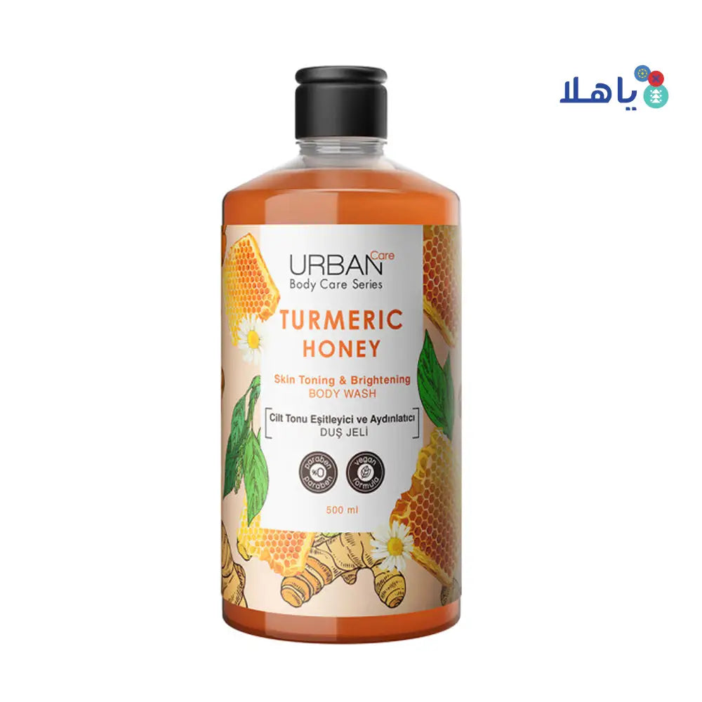 Urban Care  Body Wash 500ML-Turmeric Honey