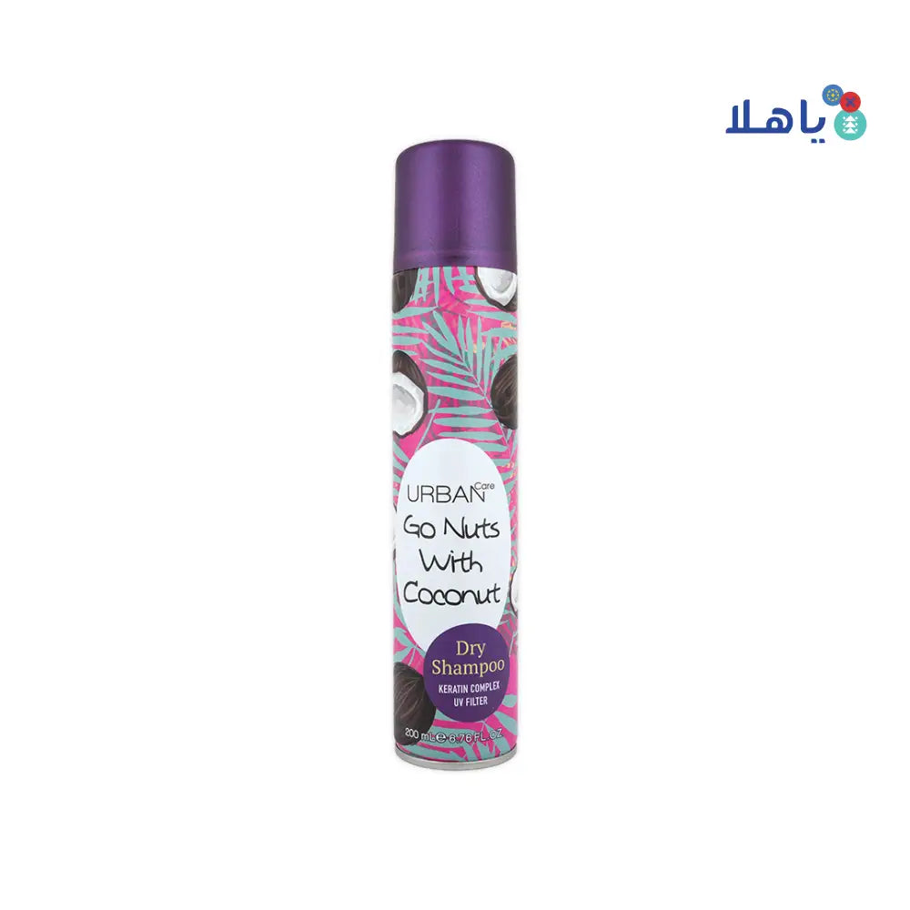 Urban Care Dry Shampoo -Go Nuts With Coconut 200Ml