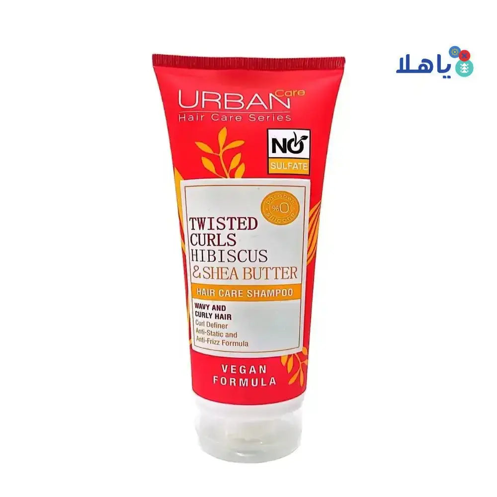 URBAN - Urban Twisted Curls Hibiscus & Shea Hair Shampoo 250ml - Pharmazone - 