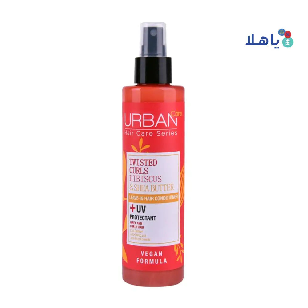 Urban Twisted Curls Hibiscus & Shea Leave-in Hair Cond 200ml