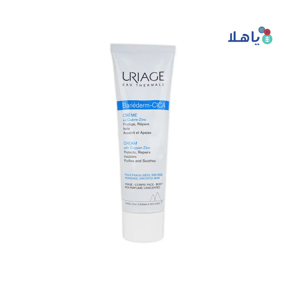 URIAGE BARIEDERM REPAIR CICA-CREAM WITH COPPER ZINC 100ML