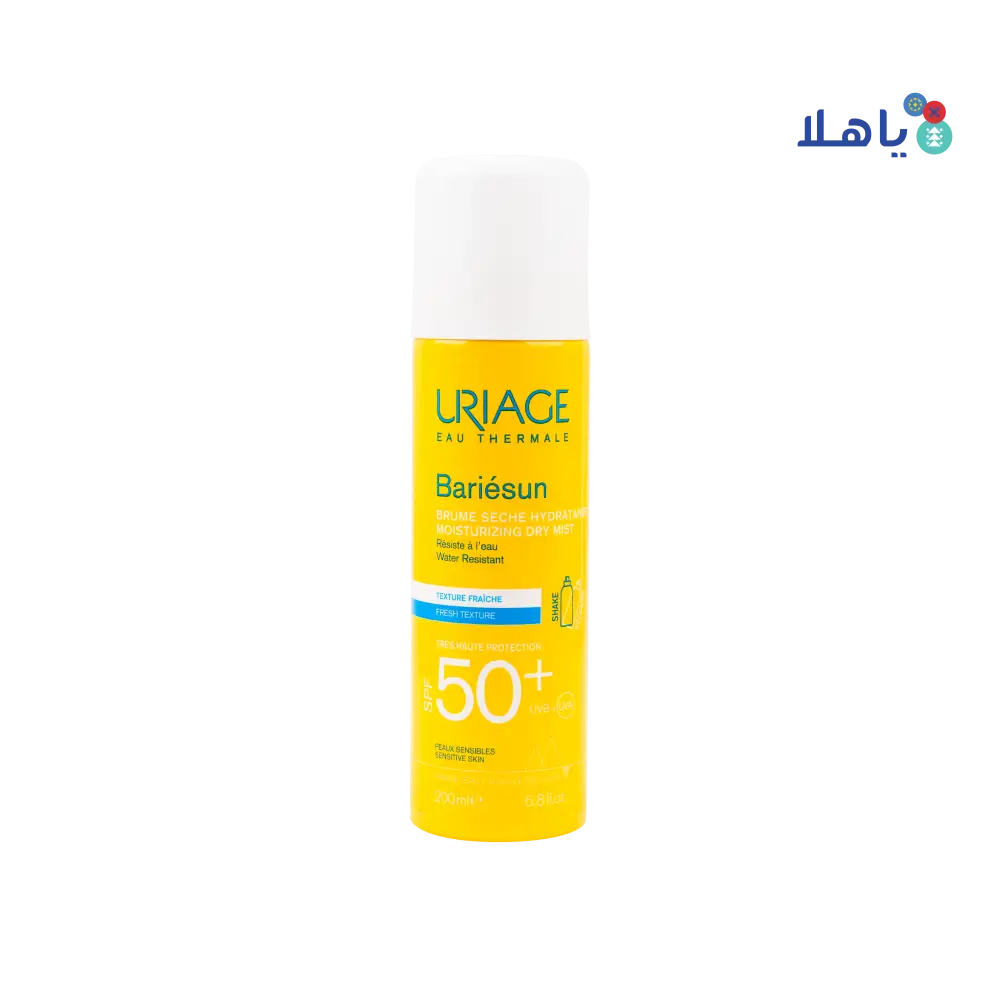 Uriage Bariesun Spf50 Moisturizing Dry Mist Spray 200ml