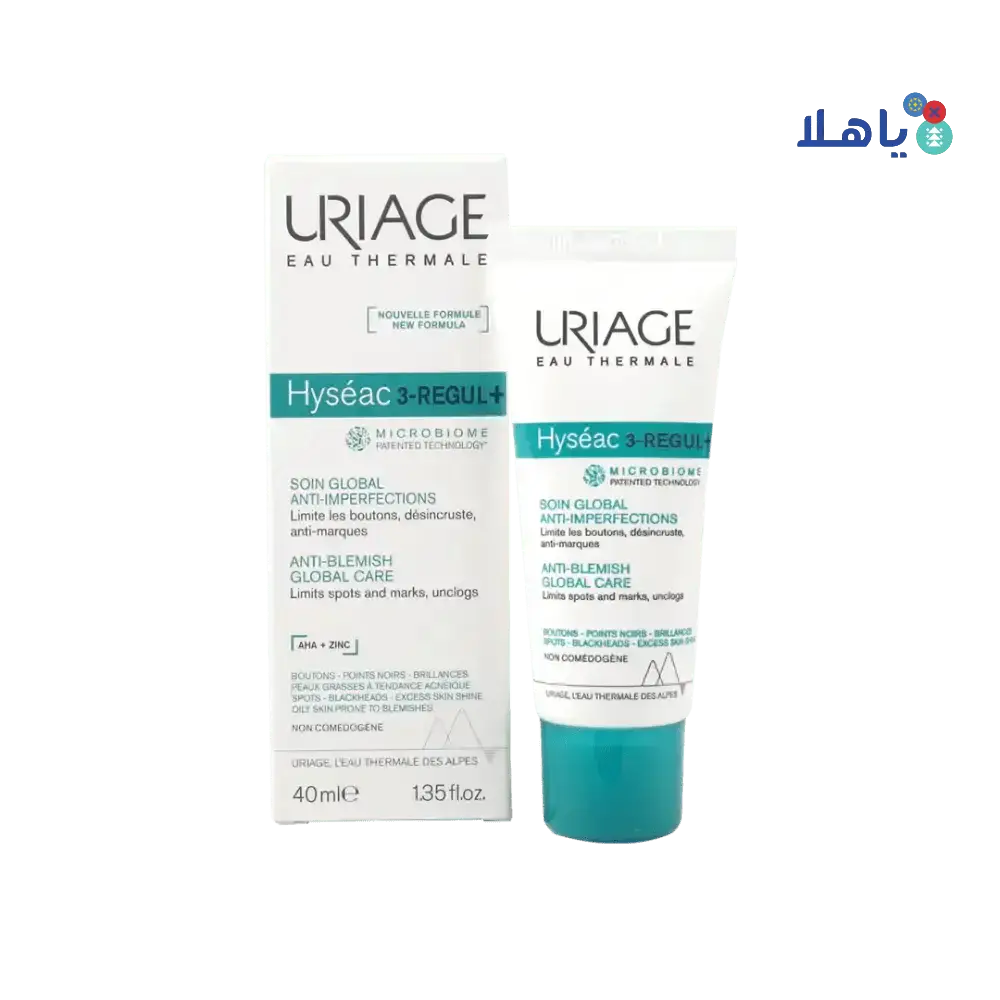 URIAGE - Uriage Hyseac 3 - Regul+ Anti - Blemish Global Care 40ml - Pharmazone - 