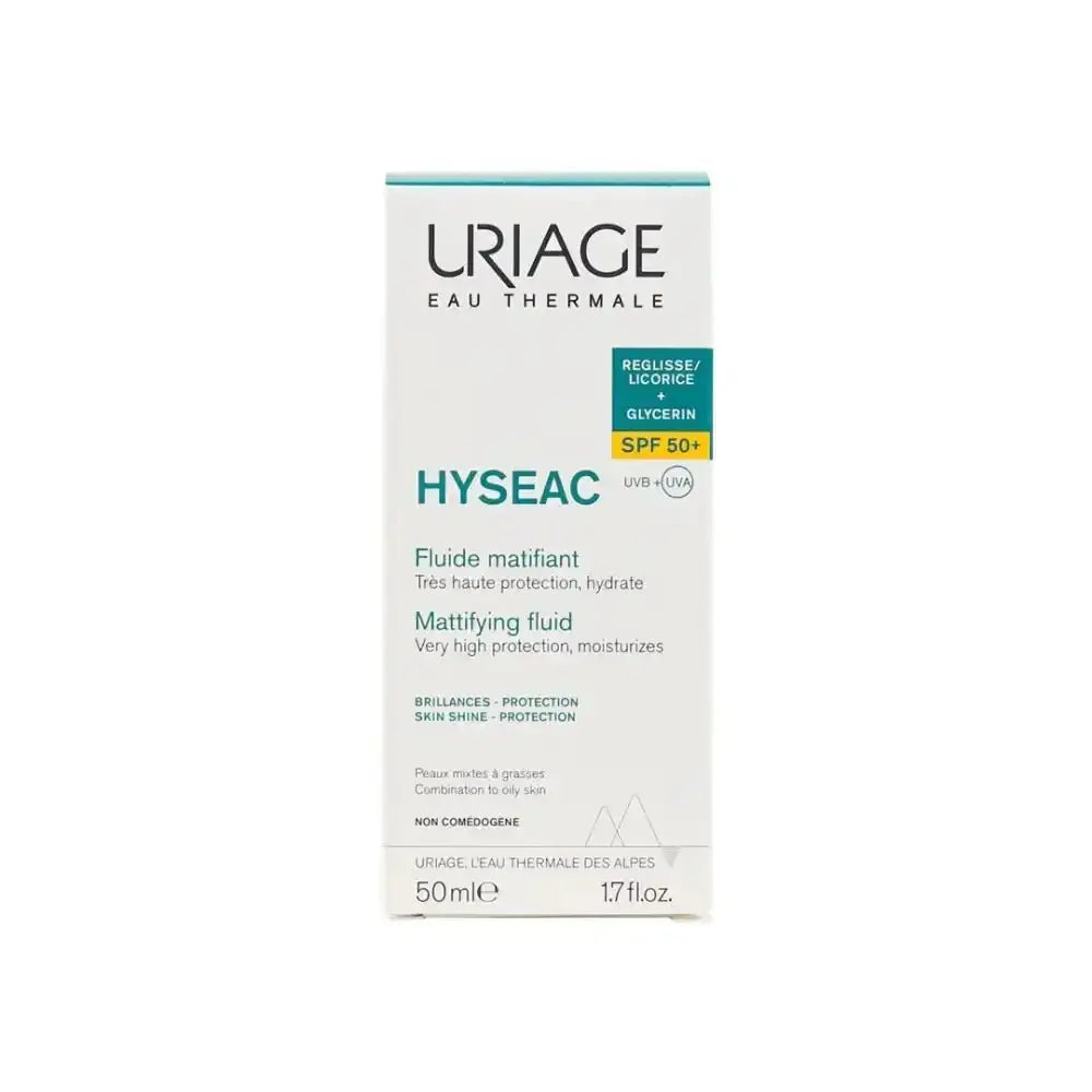 URIAGE - Uriage Hyseac Mattifying Flude Spf50 50ml - Pharmazone - 