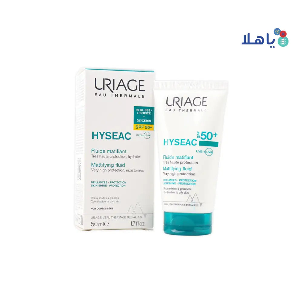 Uriage Hyseac Mattifying Flude Spf50 50ml