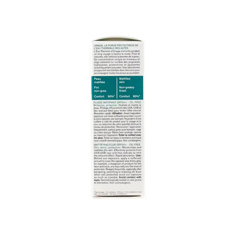 URIAGE - Uriage Hyseac Mattifying Flude Spf50 50ml - Pharmazone - 