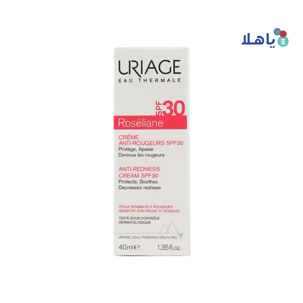 URIAGE - Uriage Roseliane Anti Redness Cream SPF - 30 40Ml - Pharmazone - 