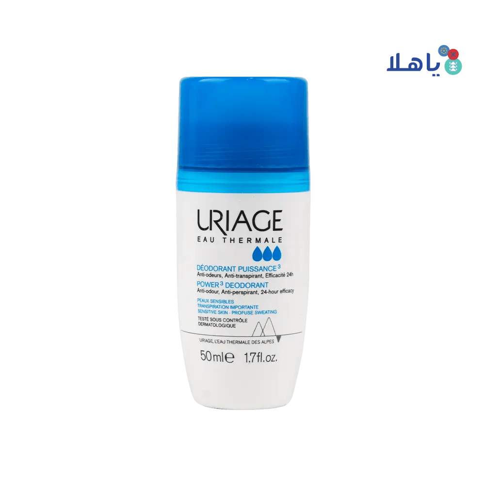 URIAGE - Uriage Power - 3 Deodrant Roll 50Ml - Pharmazone - 