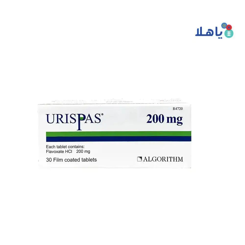 ALGORITHM - URISPAS 200MG 30 TAB - Pharmazone - 