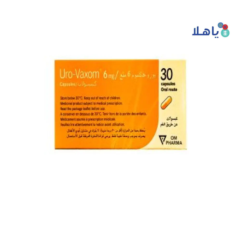 URO-VAXOM 6MG 30CAP